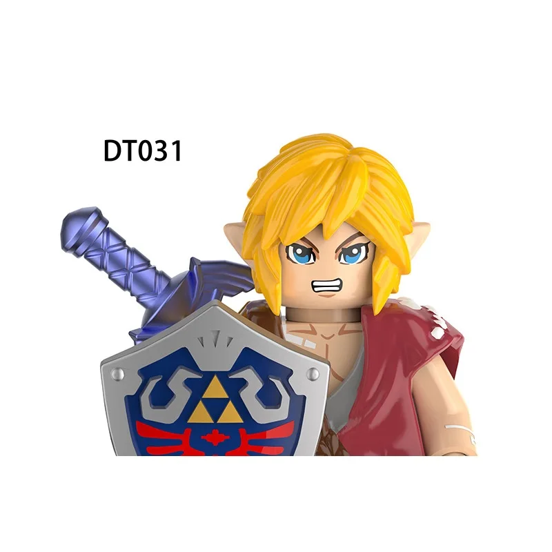 DT8906 The Wild Set Building Blocks King Knight And Princess Mini Action Figure Toys