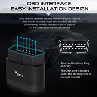 Vgate iCar Pro 2S Auto Scanner ELM327 Bluetooth 5.3 for Android/IOS/PC OBD2 Car Diagnostic Tool elm 327 Upgraded OBD 2 V2.3