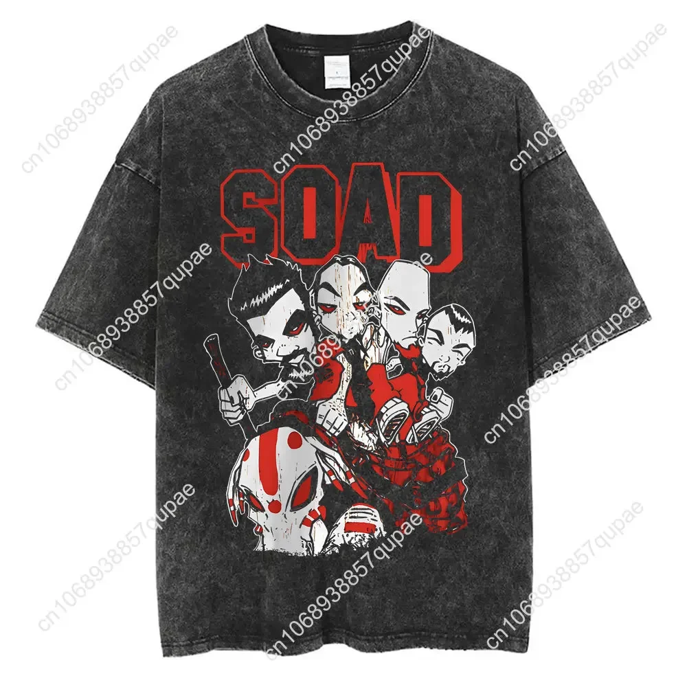 This Is Serj Tankian Funny Meme T Shirt Washed Vintage System of A Down Tshirt Men Women Rock Alternative Metal Music T-shirts
