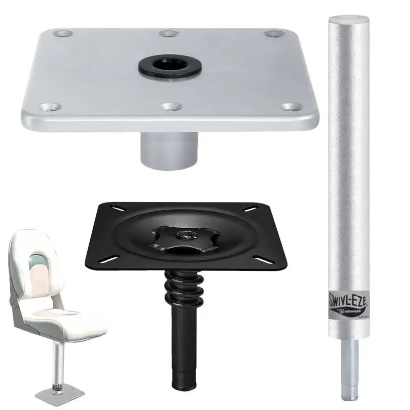 Boat Seat Pedestal Mount Package Boat Seat And Pedestal Combo Swivel Base Plate Boat Seat Pin Post Marine Boat Seat Base For