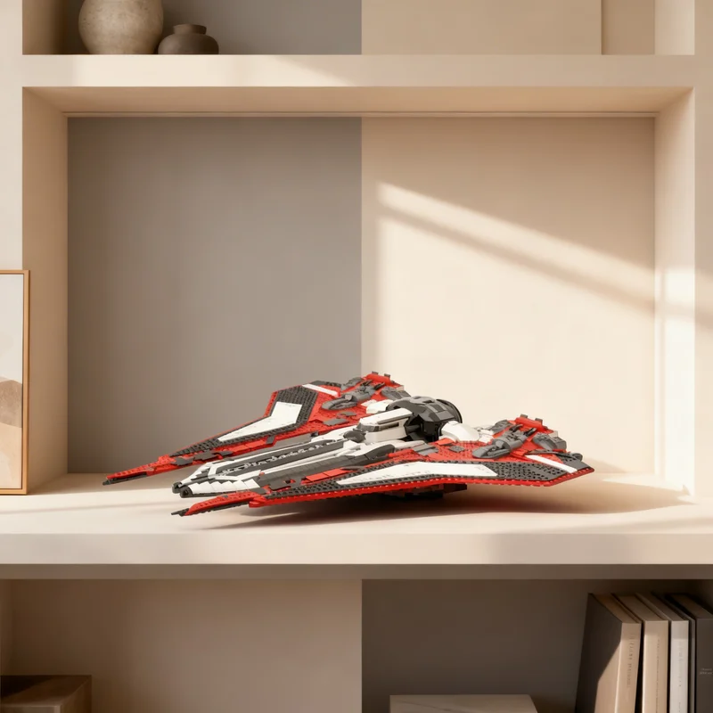 

2867 деталей MOC NIGHTBROTHER Kom Rk Class Eventus Star Battle UCS: Конструктор, модель для сборки, игрушка, подарок, креативный коллекционный предмет для демонстрации на столе