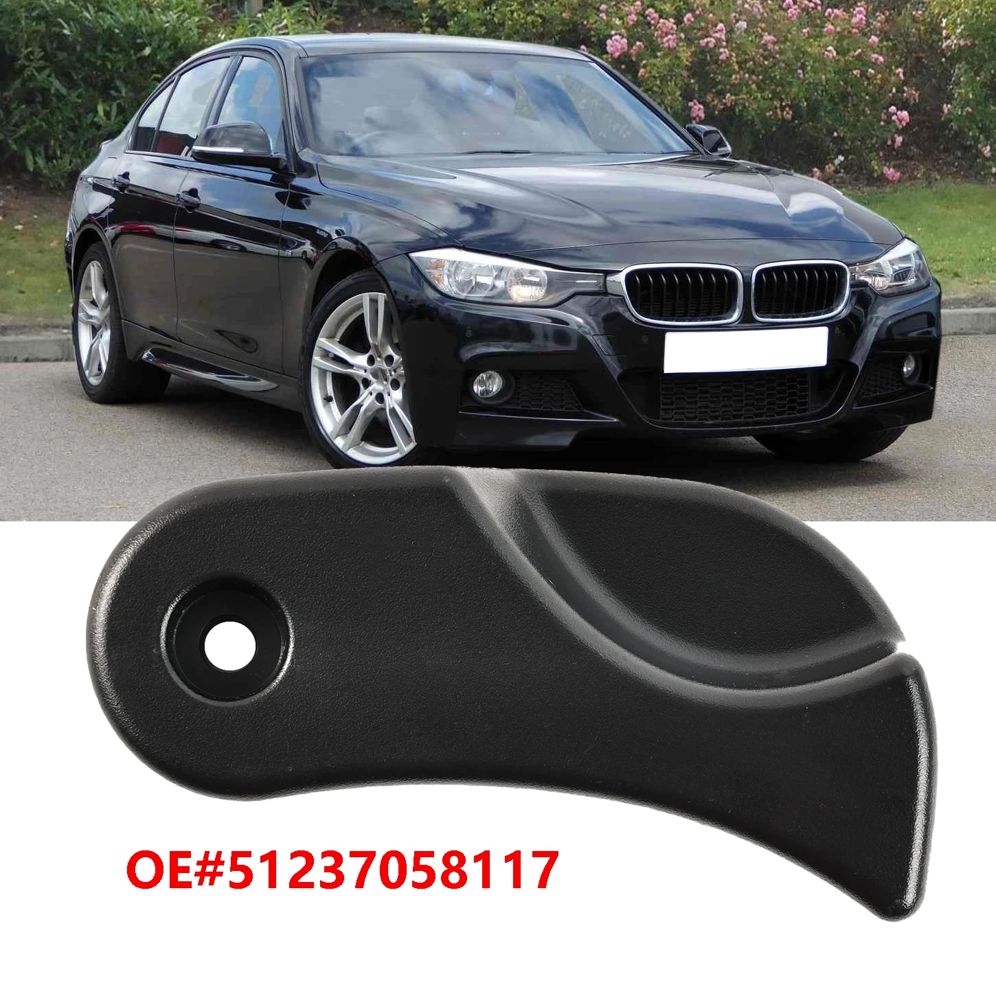 1Pcs Hood Release Lever Handle For BMW 1/3/6 Series E87 E90 E84 E93 323i 325i 328i 330i 335i Xi 328xi E81 335d M6 51237058117