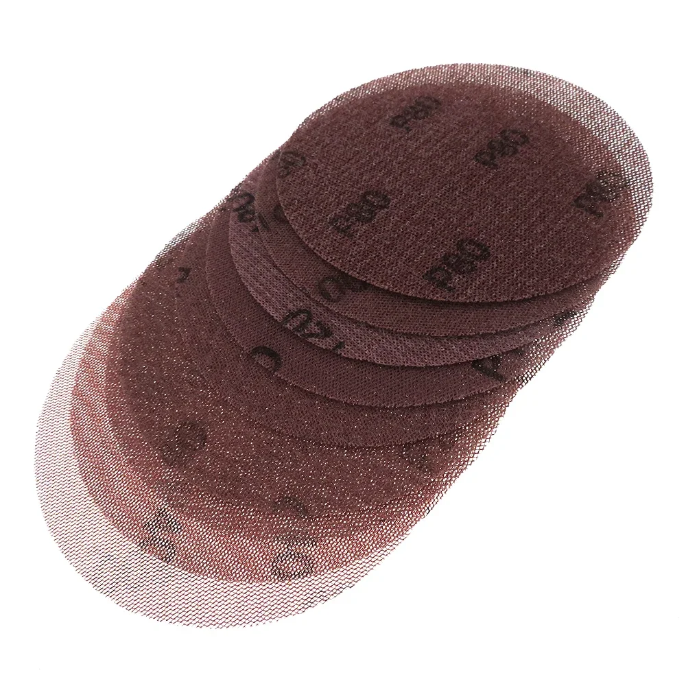 80-600-grana-levigatrice-a-rete-senza-polvere-carta-abrasiva-anti-ostacolo-per-legno-e-auto-50-pezzi-dischi-abrasivi-a-rete-da-6-pollici-150-mm-con-sistema-a-strappo