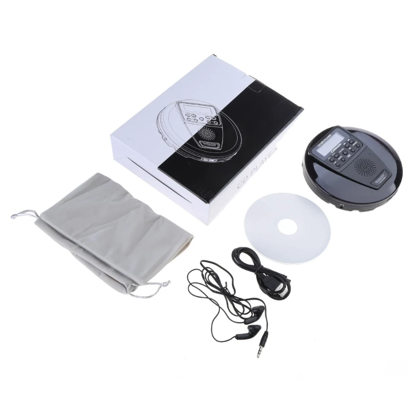 مشغل أقراص محمول 1050mAh يعمل بضغط مع شاشة LCD للمنزل