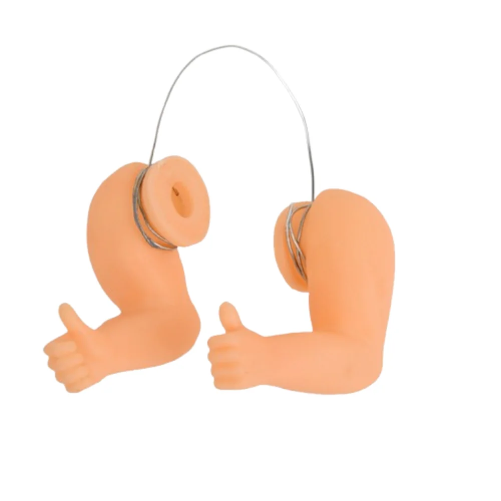 

Funny Fighting Chicken Arms Toys Hulk Arms Giant Arm Wearing Muscle Arm Artificial Novelty Chicken Forelimb Toy Pet Theme Party