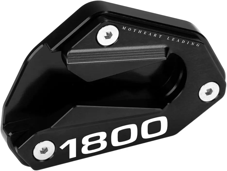 

Side Stand Enlarger For GL1800 Gold Wing 2018-2025 Motorcycle Accessories Kickstand Foot Pad CNC Aluminum for Improved Stability