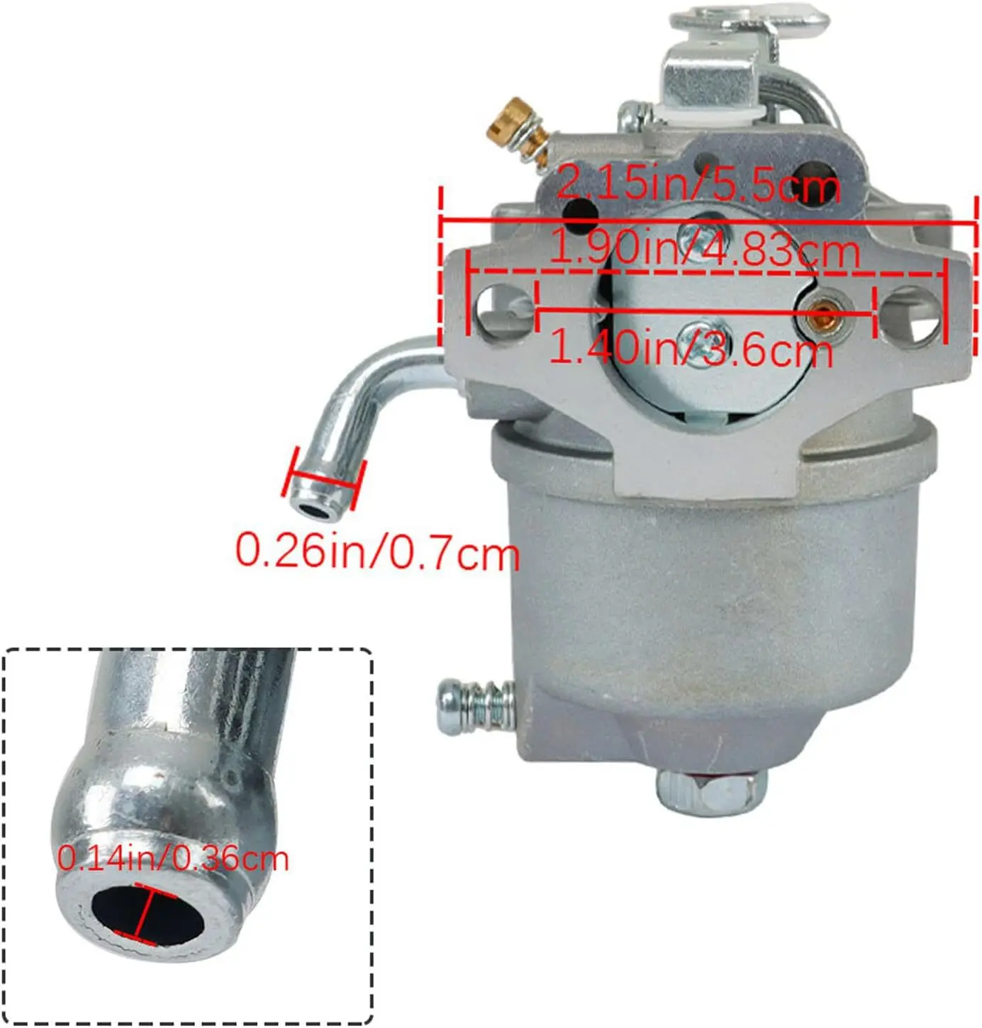 

For 15003-2364 carburetor AM124620 14SB JX75 JE75 JX85 FC150V 4 stroke