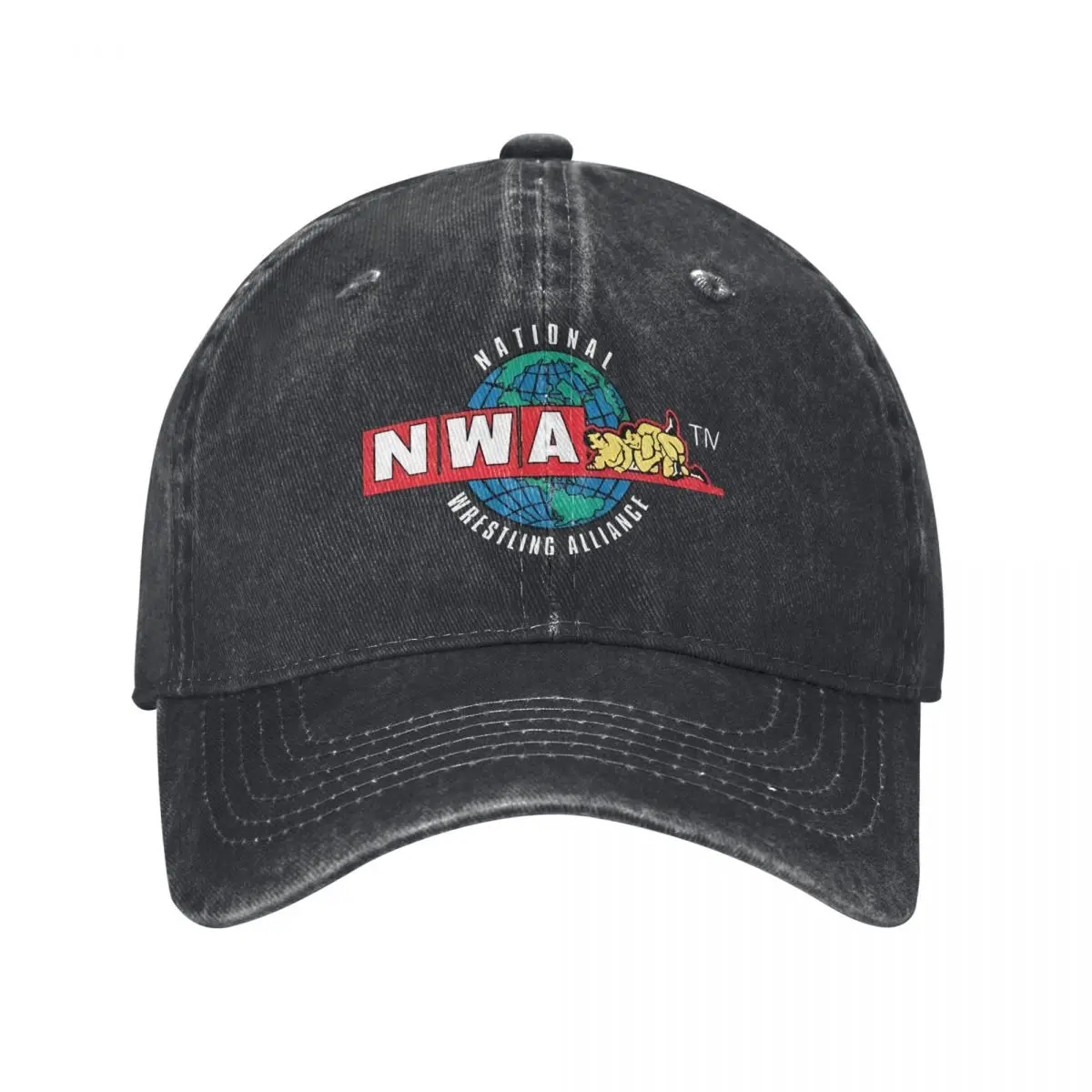 

NWA Wrestling Alliance Graphic demin Cap Breathable Design Caps Men Women's Baseball Cap