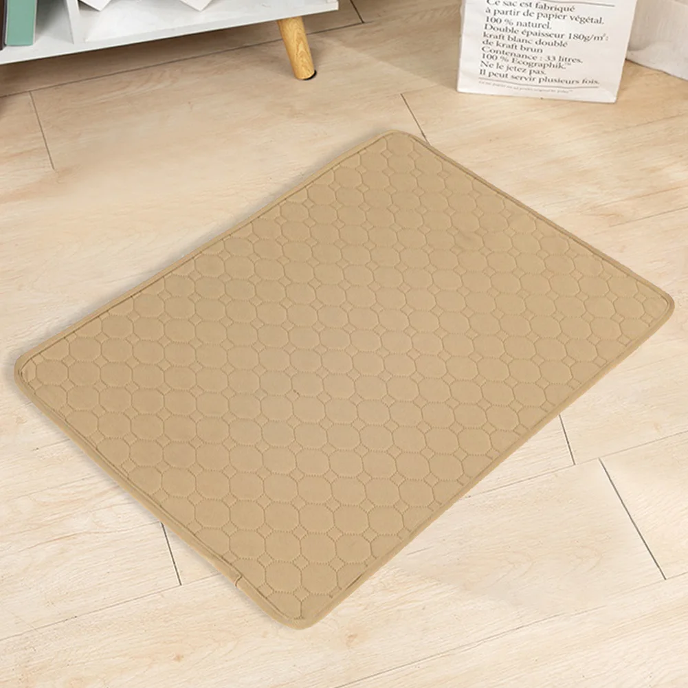 Anti Slip Pet Pee Pad Reusable Absorbent Puppy Cat Training Diaper Mat Dog Pee Pad Blanket Highly Absorbent Diaper Pet Supplies