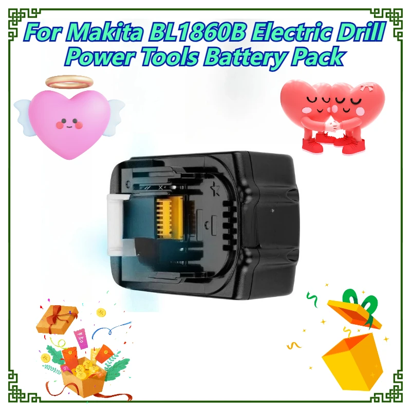 

Lithium Battery For Makita BL1860B Electric Drill Power Tools Battery Pack