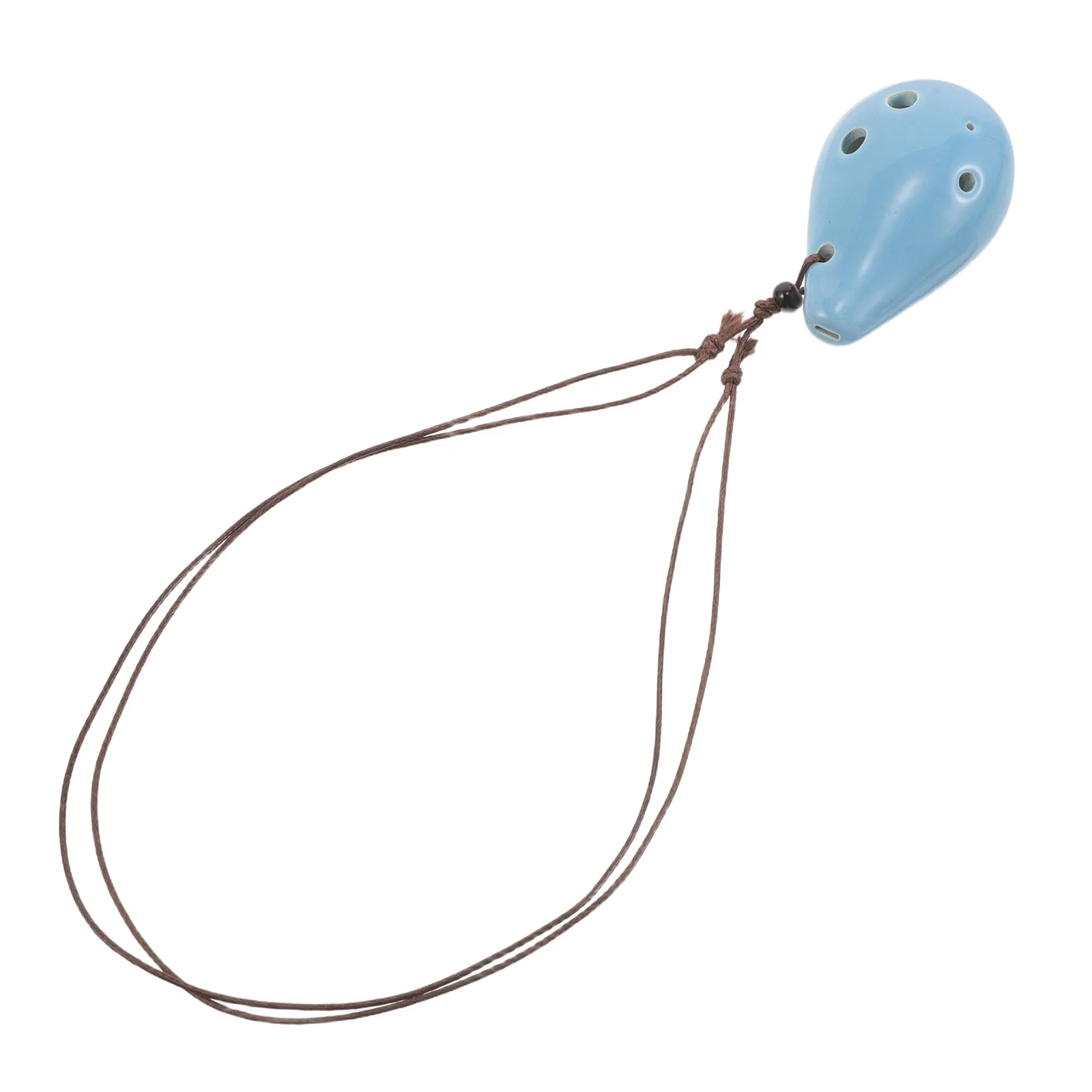 

Ceramic Ocarina 6 Holes Alto Tuned Beginner Friendly Musical Flute for Kids Children Bright Tone Easy to Learn