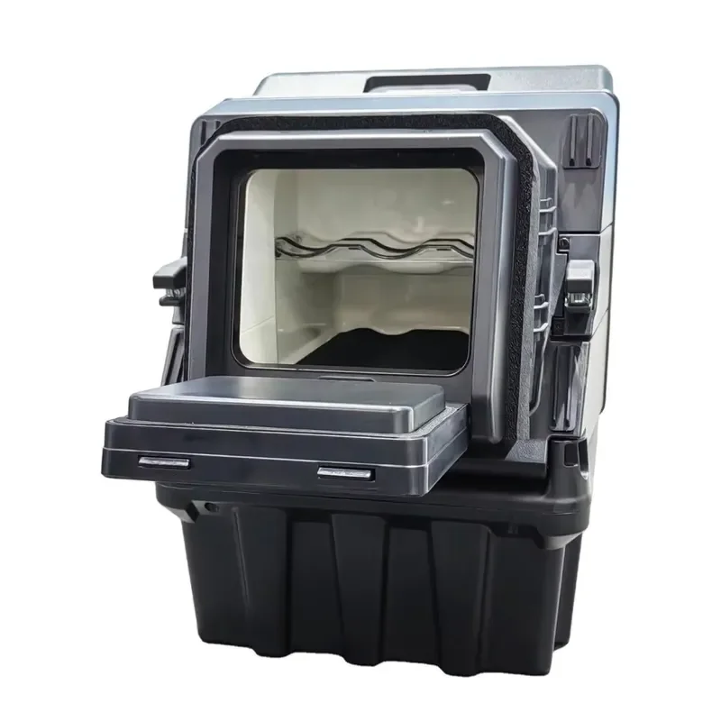 Trunk 12v 24v Portable Fridge Car Refrigerator Trunk Car Fridge Compressor Fridge for Daimler