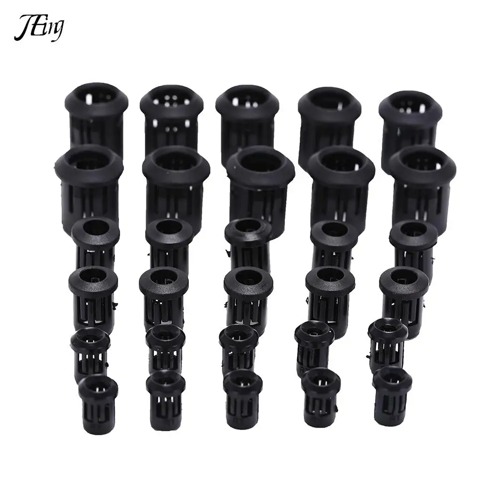 10pcs Black Plastic 3mm/5mm/8mm Lamp Bases LED Lamp Diode Holder Black Clip Bezel Socket Mount