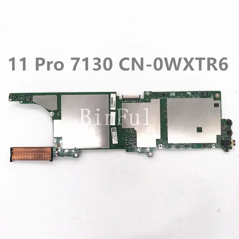 

CN-0WXTR6 0WXTR6 WXTR6 Free Shipping High Quality Mainboard For 11 Pro 7130 Laptop Motherboard 8GB I5-4300Y CPU 100% Full Tested