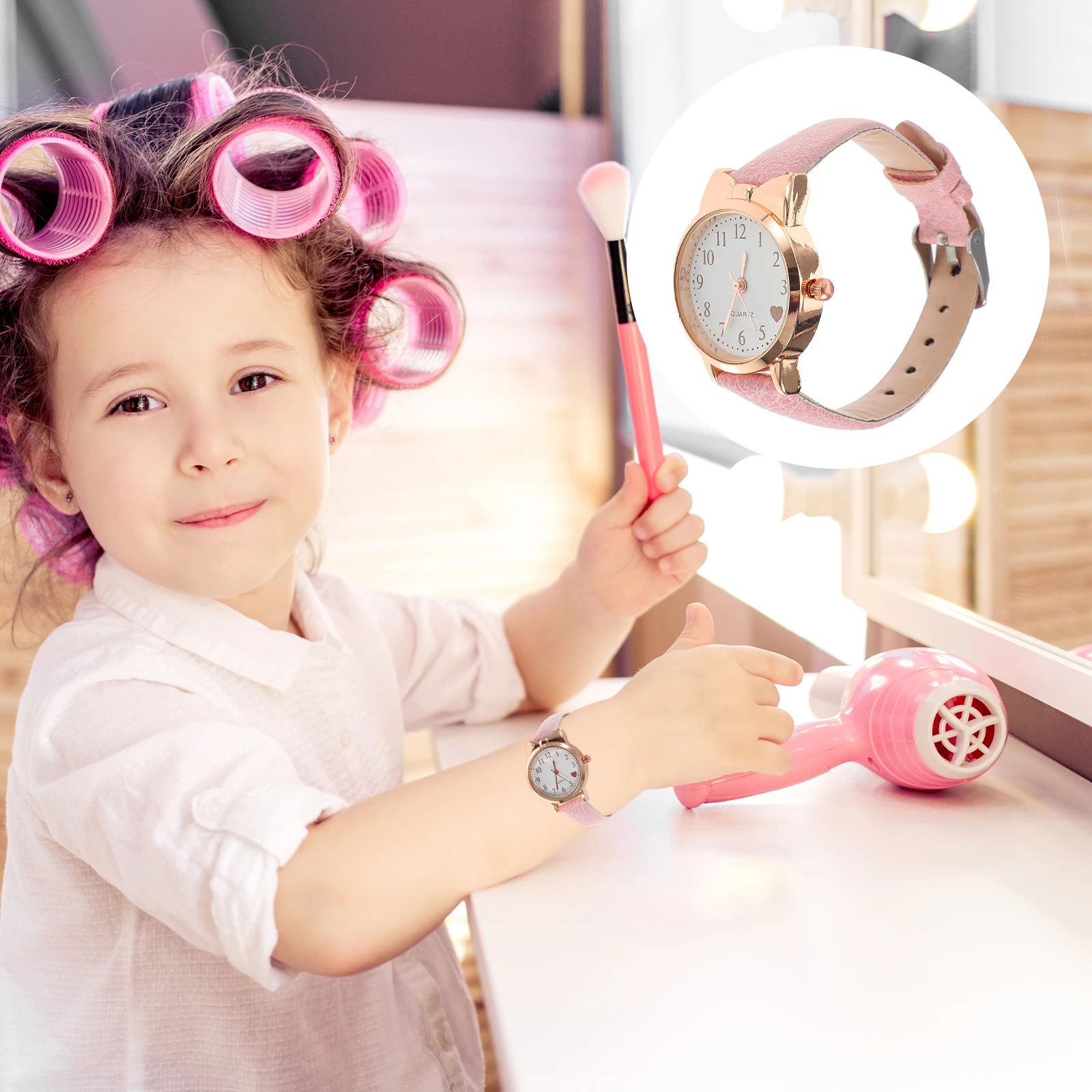 

Luminous Watch Adjustable Glow Quartz Wrist Watch For Fashionable Timepiece Christmas Birthday Gift