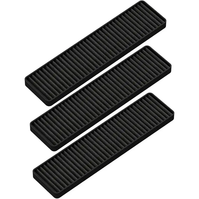 

B01C-For Models LMV1650SW Compatible 3 Pcs Microwave Filter Replacement Parts For GE Kenmore Microwaves, Charcoal Air Filters