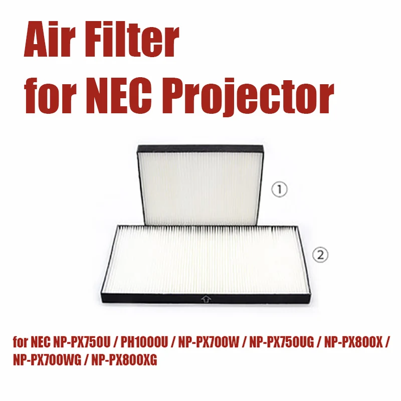 Np02ft Hoge Kwaliteit Luchtfilter Geschikt Voor Nec NP-PX750U Projector