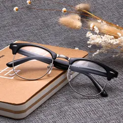 Reading Glasses Men Women Blue Light Blocking Computer Eyeglasses Ultralight Round Frame Optical Anti Fatigue Eyewear +100~+400