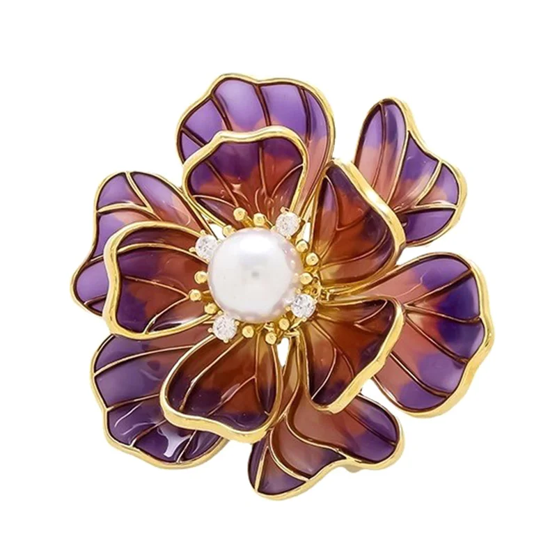 Elegant Luxury Peony Flower Brooches: Exquisite Pins, Great Corsages, Top - Notch Clothing Accessories & Gifts