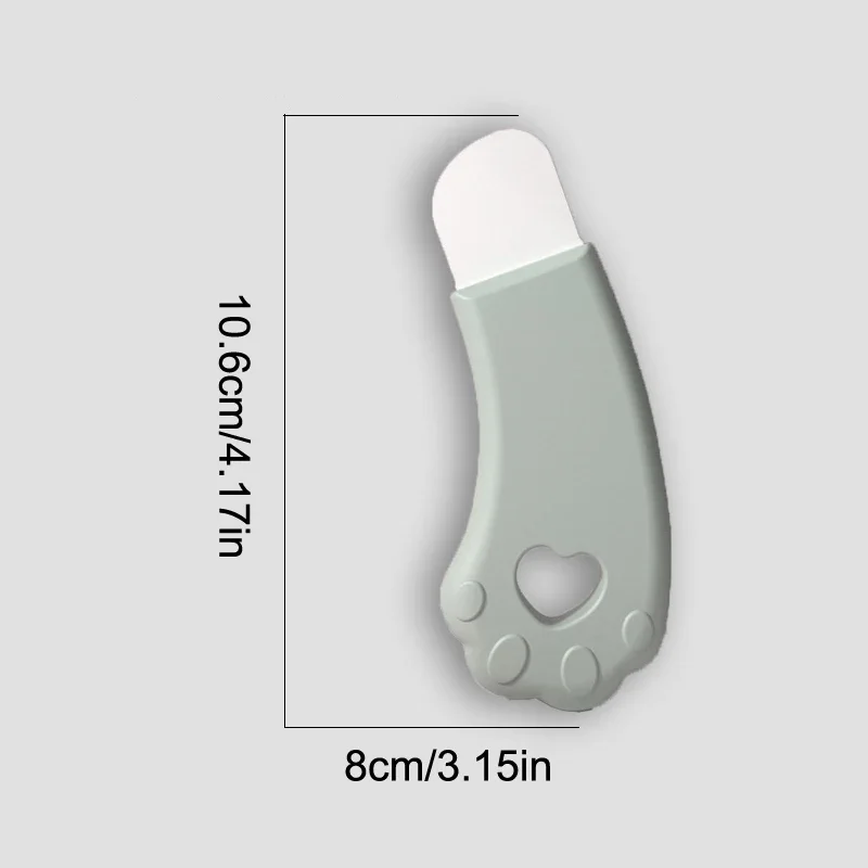 Scrubber per la pelle del viso Spatola per il viso Esfoliante Strumento per la pulizia profonda Rimozione di comedone Detergente per pori Spatola per la pelle del corpo Strumento per la cura della pelle