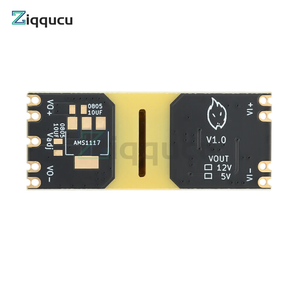 Módulo de potencia de amplio voltaje aislado XC5015 DC-DC 9-42V a 5/12V Módulo reductor de salida Módulo de potencia de baja ondulación