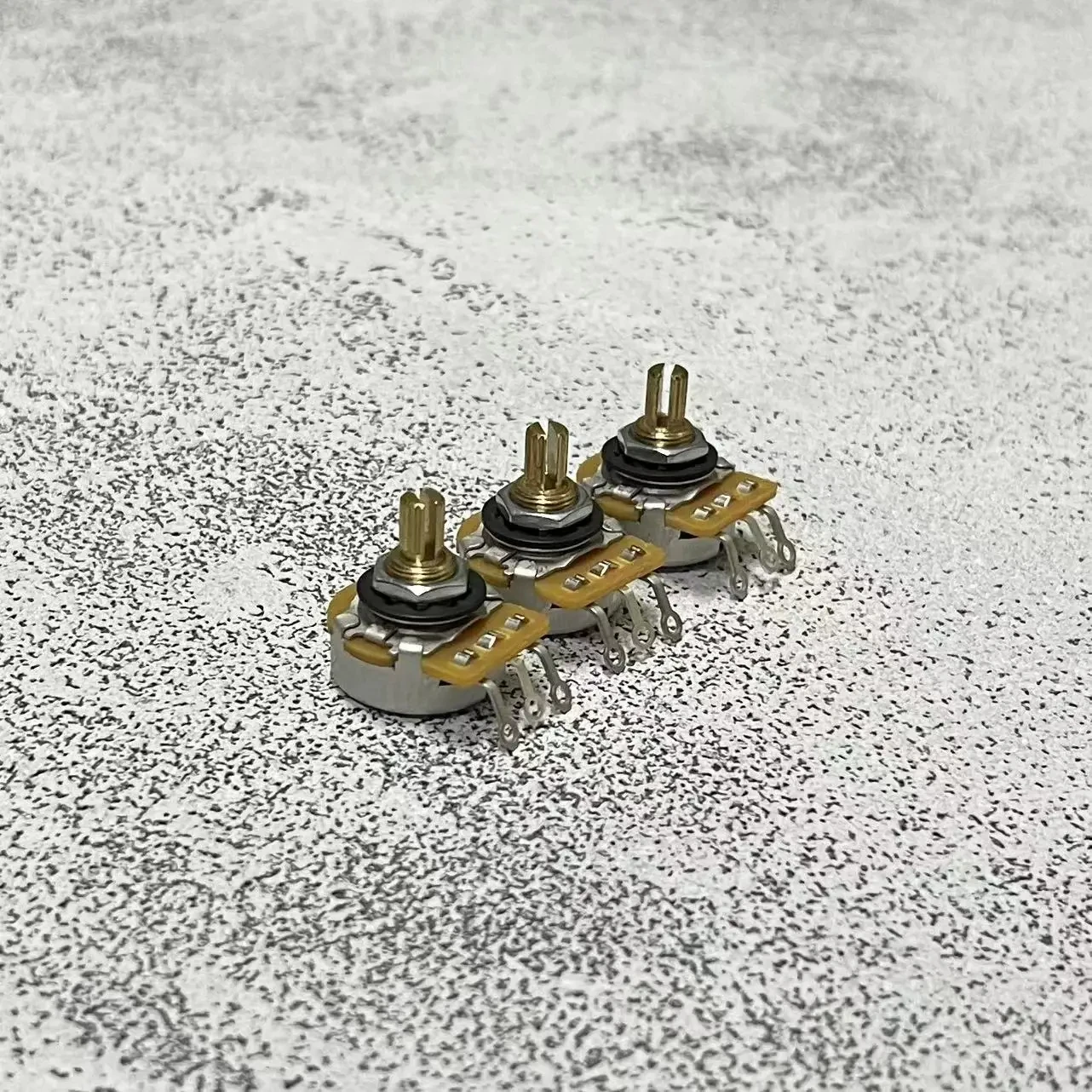 Cts Kupfers chaft Gitarren becken 450g 250k/500k Tonvolumen Potentiometer Audio kegel becken für E-Gitarren teile