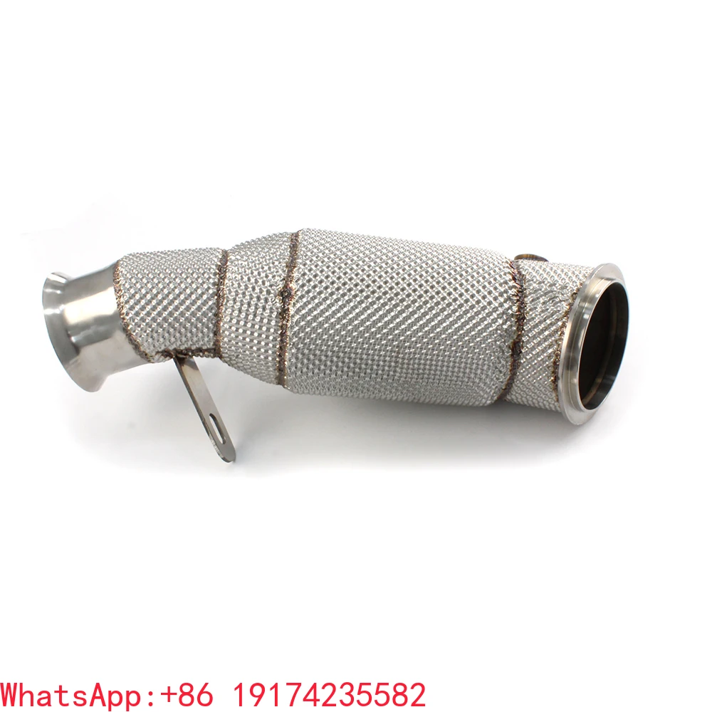 

Factory Downpipe for BMW M2 F87 N55 3.0T Exhaust System with SUS304 Heat Shield AUTO PARTS