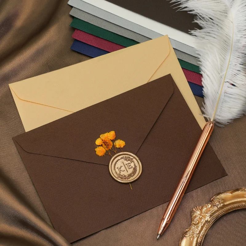 ซองจดหมายสไตล์ตะวันตกเนื้อผ้าล - Wax Seal Letter Kit บทวิจารณ์และราคา