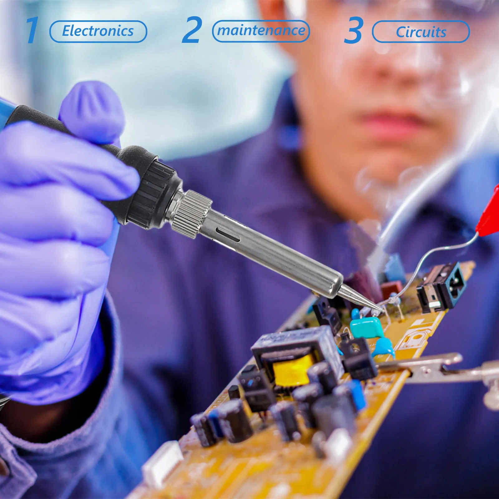 1Set Soldering Iron…