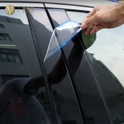 For BMW X3 G01 2018-2023 Car Exterior PPF transparent Paint protective film TPU Anti scratch BC Window pillar strip film refit