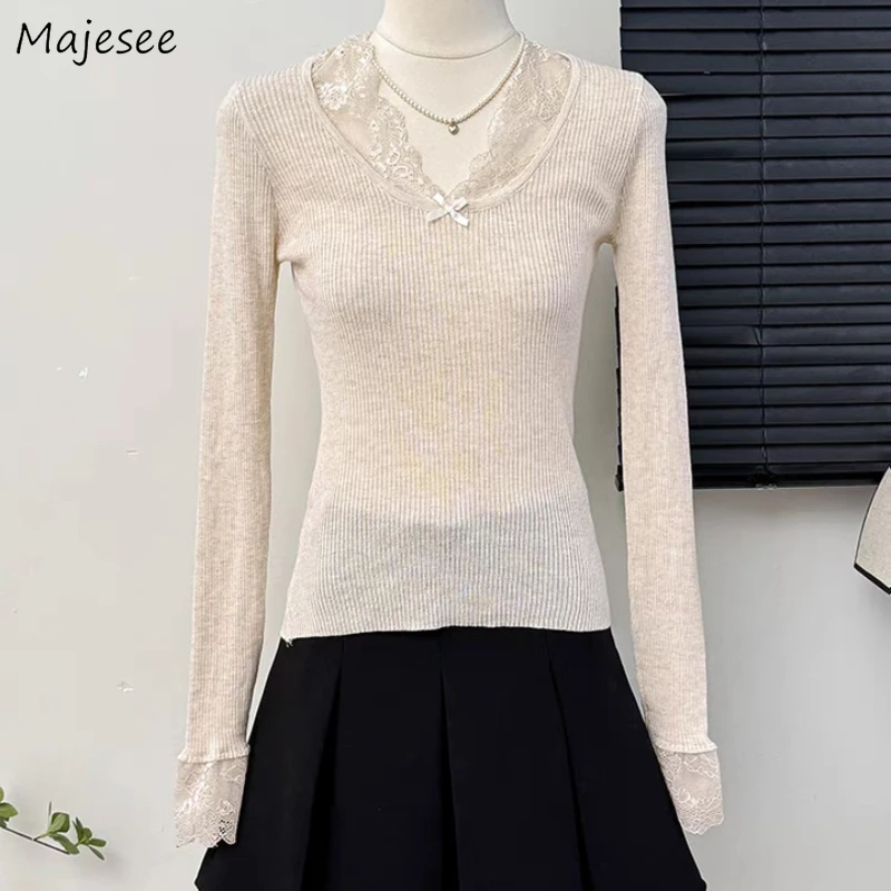 

Пуловеры женские вязаные свитера Slim Fit Hotsweet сексуальные универсальные Ins уличная мода корейский стиль повседневная внутренняя осень Mujer