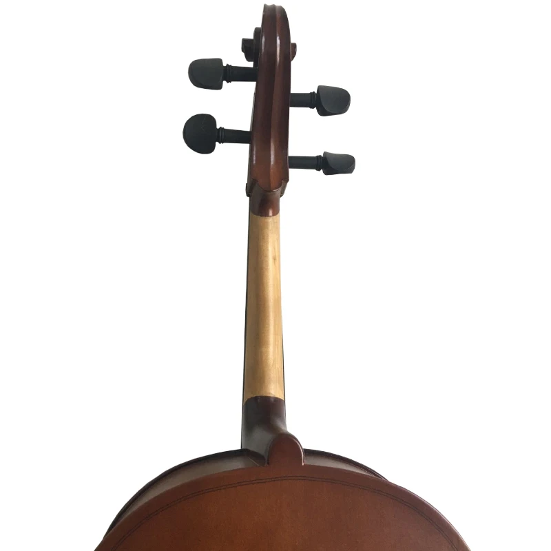 matt finish cello aiersi handmade red brown colour including bag and wooden bow