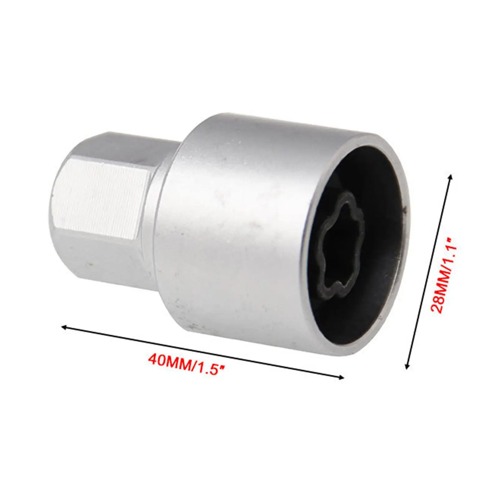 スチールカーロックホイールボルトネジ取り外しキーアダプター用3 6 7シリーズ用