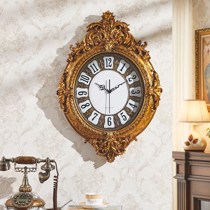 Fashion Design Wall Clock Luxury Unique Living Room Kitchen Digital Wall Clock Modern Silent Relogio De Parede Room Decor