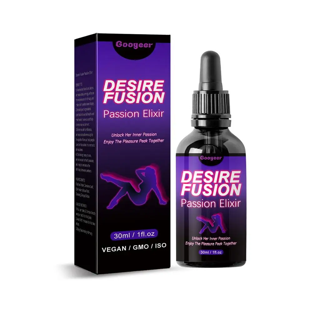 Desire ktPassion-Booster de libido Elxir pour femme, améliore l'auto-décodeur, augmente l'attraction, allume l'étincelle d'amour, 30ml