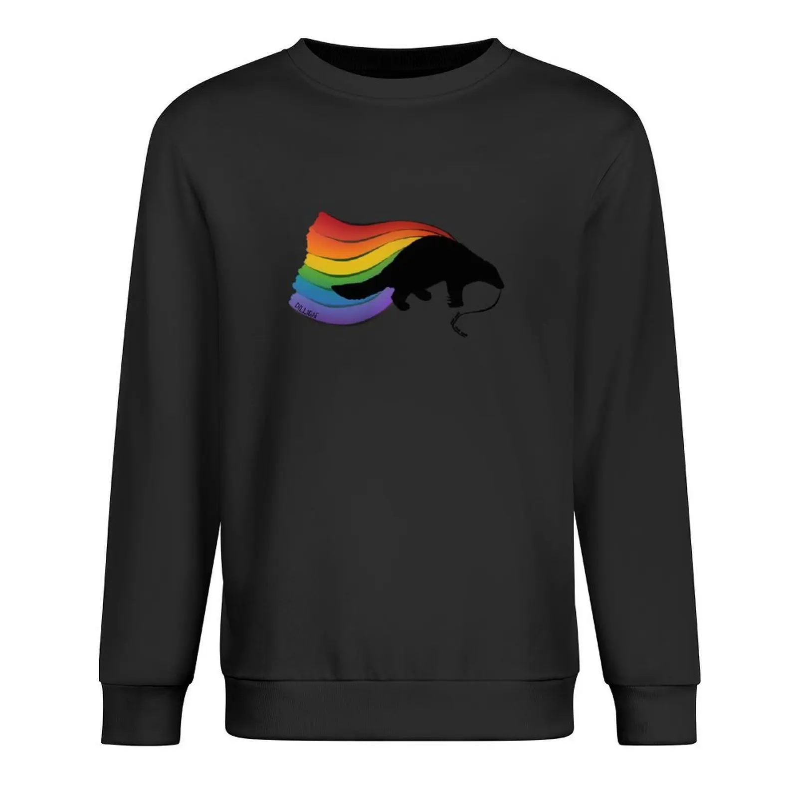 

Pangolin Rainbow Power! Pullover winter clothes autumn clothes korean style clothes men clothing pullover