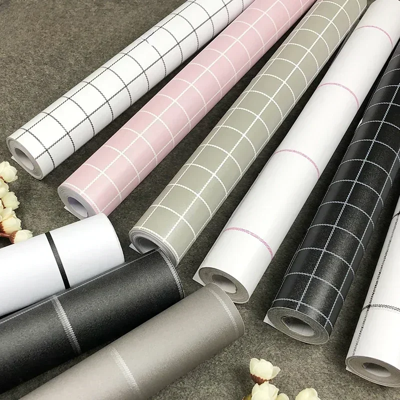 papier-peint-autocollant-a-motif-a-carreaux-45-cm-x-10-m-impermeable-resistant-a-l'humidite-autocollants-pour-fond-de-mur-autocollants-ecologiques