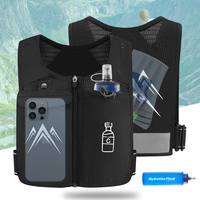 Running Hydration Vest Backpack Men Women Outdoor Sport Bags Trail Marathon Jogging Hiking Cycling Backpack Water Bag Flask