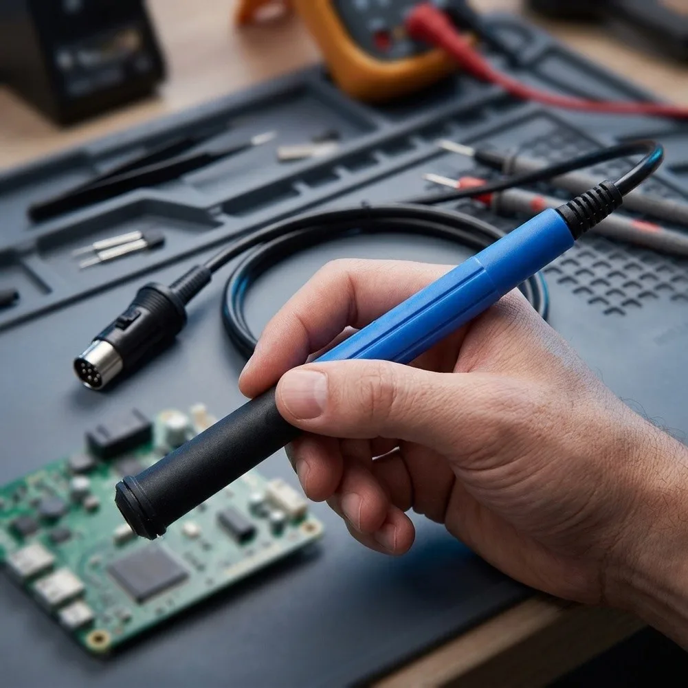For Soldering Iron Handle 70W for FX-951 FX-950 For Solder Stations Plastic and Rubber Construction 180mm Size