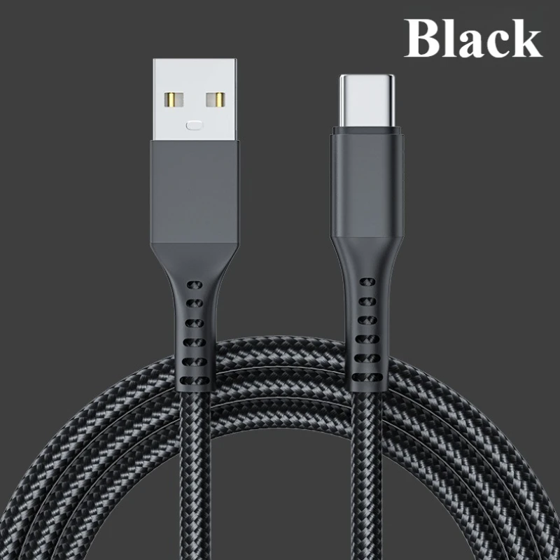 Удлиненный сетевой хвост USB-C, кабель для быстрой зарядки мобильного телефона, подходит для Apple Samsung Xiaomi Micro, кабель для быстрой зарядки