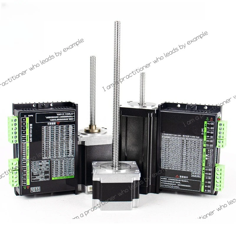 

57 Шаговый двигатель Микровинтовой двигатель Регулируемая скорость Линейный двигатель Механическое оборудование Провод