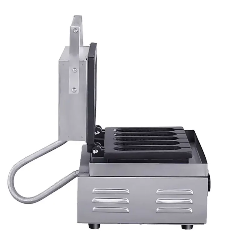 Non-Stick Electric French Muffin Waffle Hot Dog Machine Lolly Waffle Maker Crispy Stick Machine 110V/220V
