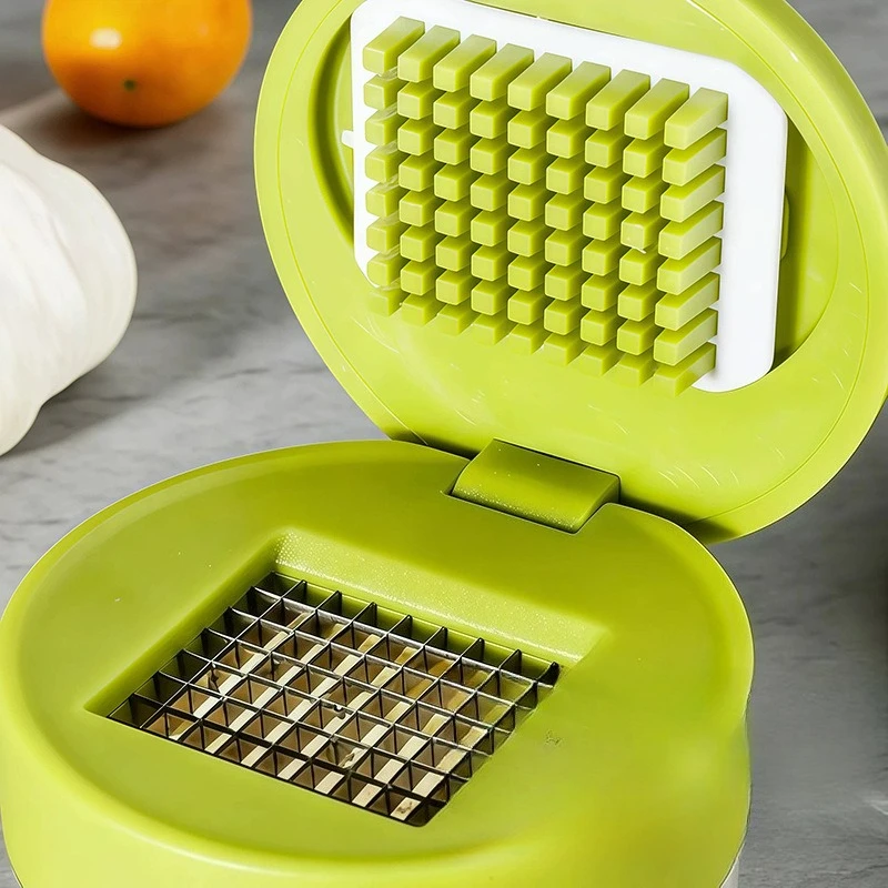Manual Garlic Chopper Kitchen Multifunctional Garlic Press Garlic Mash Household Ginger Onion Garlic Mash Garlic Granules