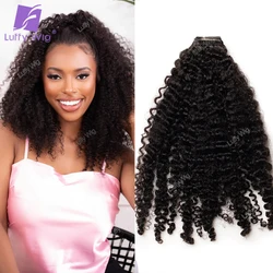 Invisible Tape In Hair Extensions Human Hair Real Brazilian Remy Adhensive Skin Weft Afro Kinky Curly Tape ins Hair Bundles