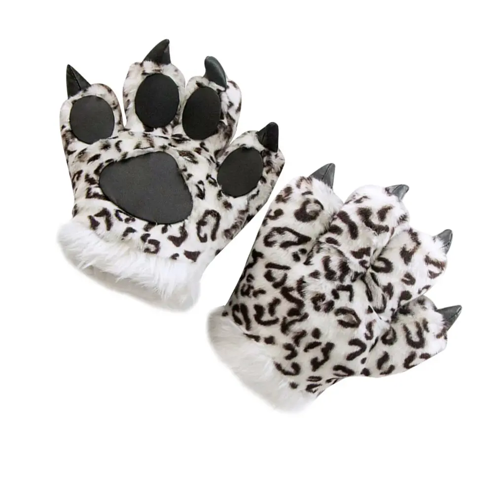 

1Pcs Animal Themed Hand Puppet Leopard Grain Texture Kids Dress Up Accessory Role Playing Game Prop Preschool Learning Tool