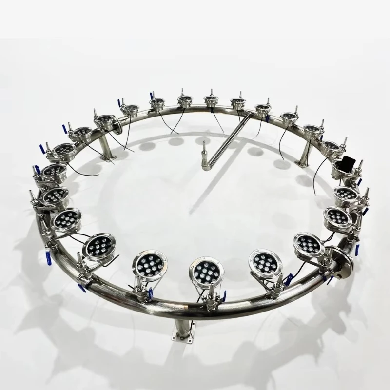 

Outdoor small music fountain with Bluetooth speaker patio decoration