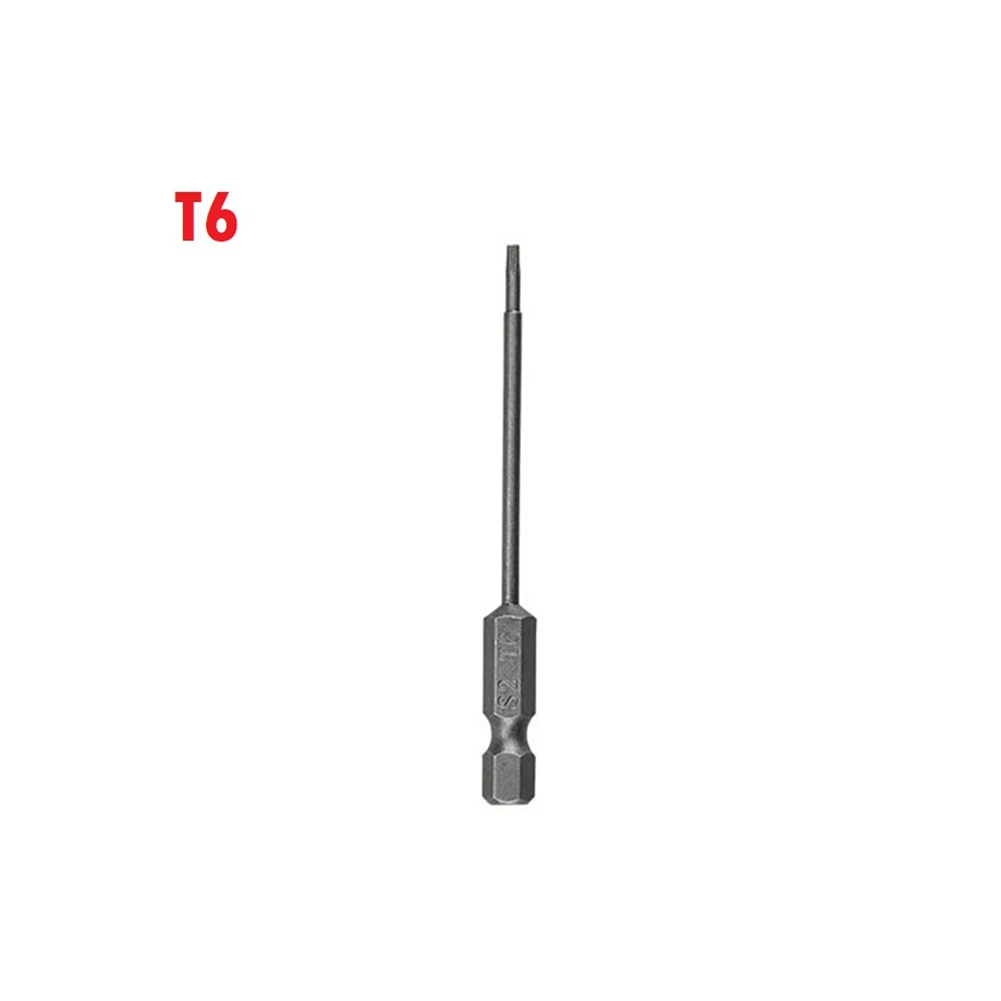 

Brand New Screwdriver Bit Torx Wear-Resisting 1pc Industrial Magnetic Head Security Tamper Proof Star 6.35mm Shank 75MM