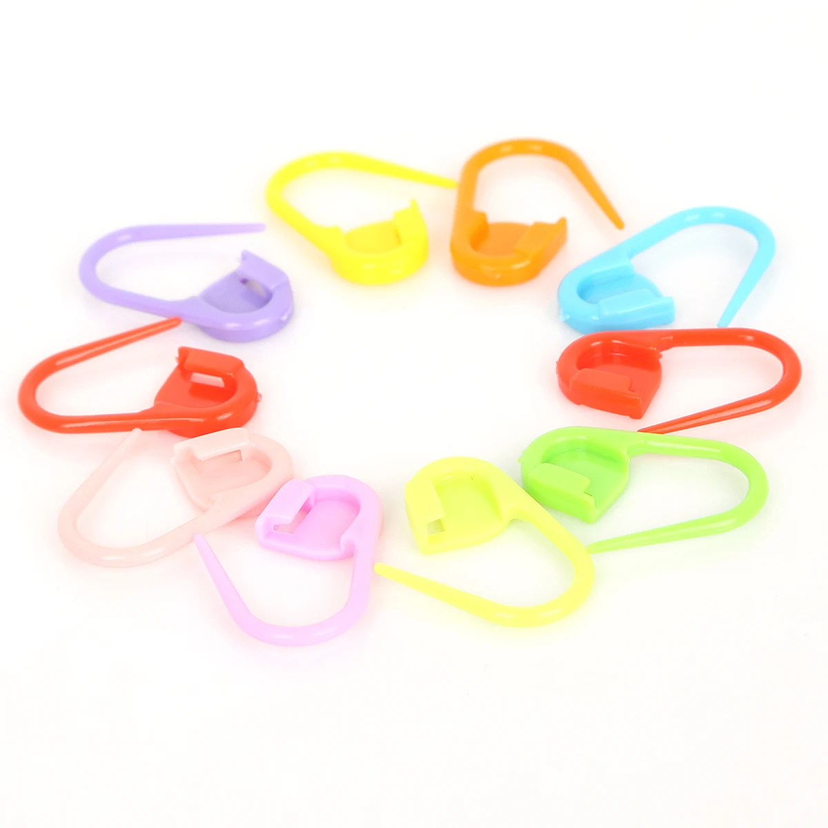 10pcs Plastic Mark Buckle Knitting Yarn Crochet Accessories Marker Tool Weaving Sewing Tools & Accessory