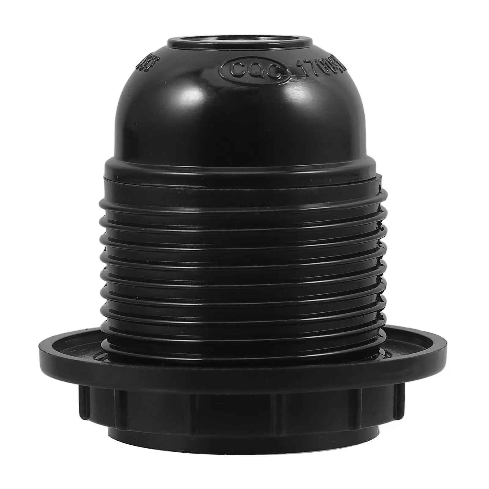 

E27 Light Socket Lamp Holder Made of Bakelite Aluminum Alloy 10Mm Threaded Base Compatible with All E27 Bulbs Lamp Repair