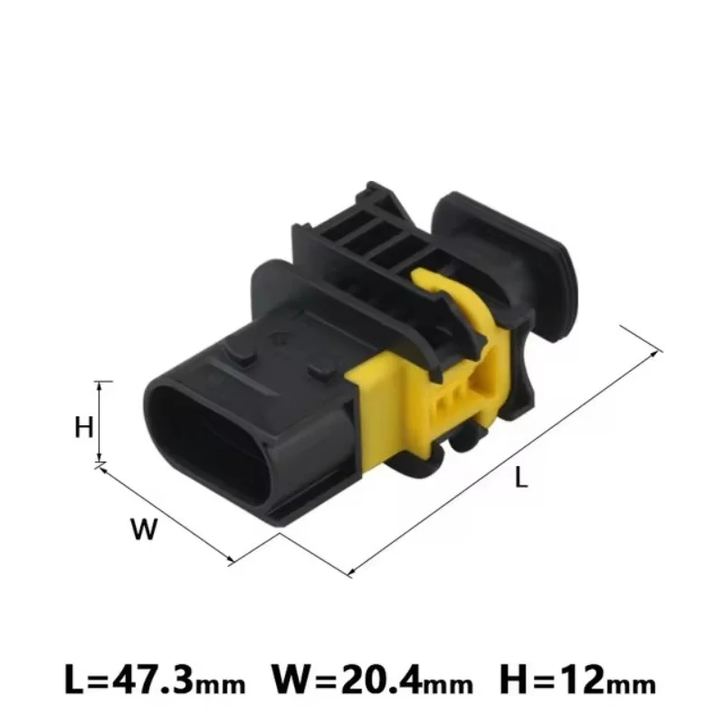 1 Set 2 Hole 1-1418448-2 Auto Urea Pump Sensor Starter Wire Harness Sealed Socket Car Plastic Housing Connector